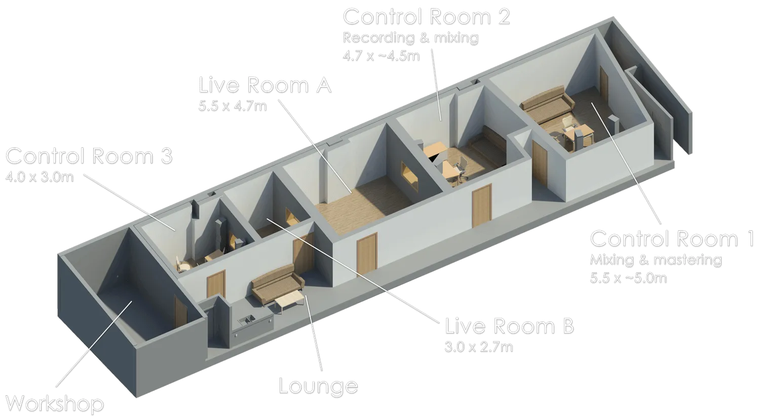 Studio floor plan